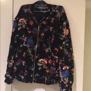 Floral Zara Bomber Jacket